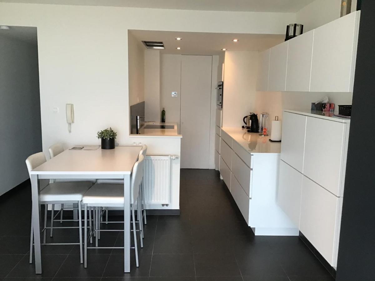Marjolaine Zeezicht - Nieuwpoort-Bad Met Gratis Garagebox Apartman Kültér fotó