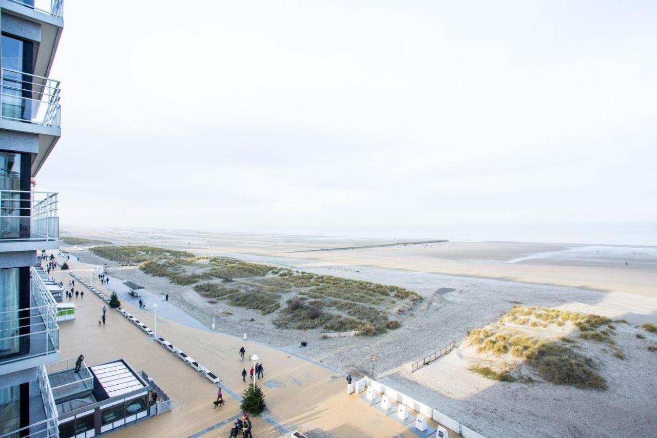 Marjolaine Zeezicht - Nieuwpoort-Bad Met Gratis Garagebox Apartman Kültér fotó