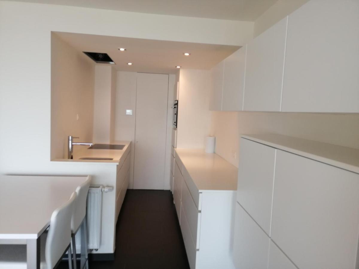 Marjolaine Zeezicht - Nieuwpoort-Bad Met Gratis Garagebox Apartman Kültér fotó