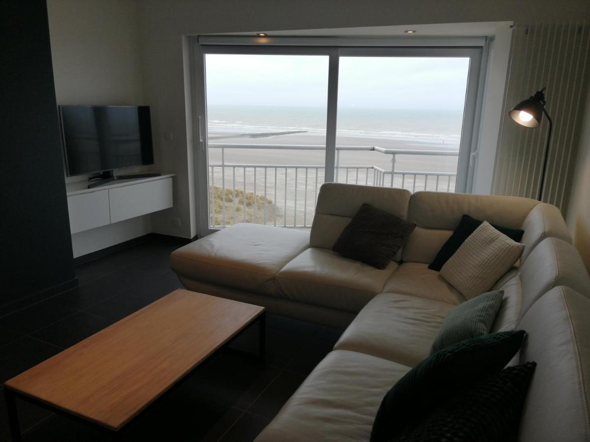 Marjolaine Zeezicht - Nieuwpoort-Bad Met Gratis Garagebox Apartman Kültér fotó
